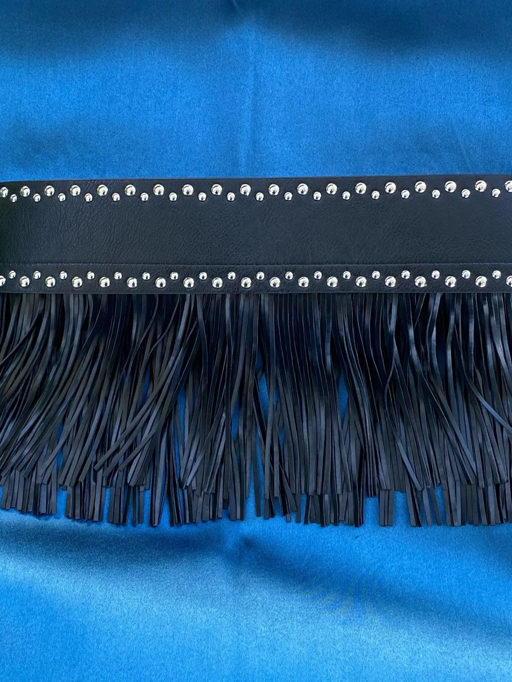 Festival Fringe Studded Hip Belt 32-34 Medium